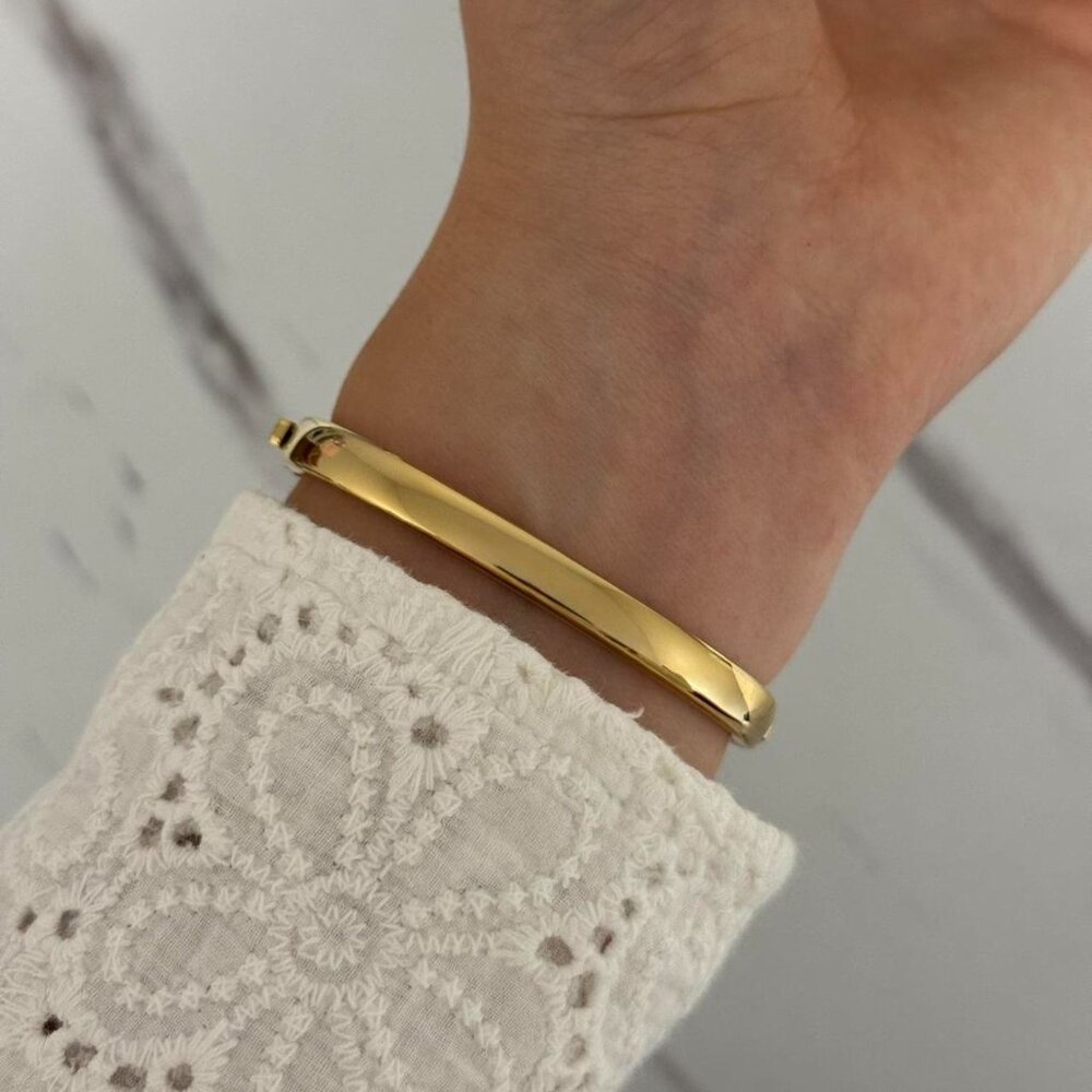 SKU:0249 Retro Gold Women Watch Bracelet Vintage vibe Stainless steel+ gift bag - Picture 4 of 6